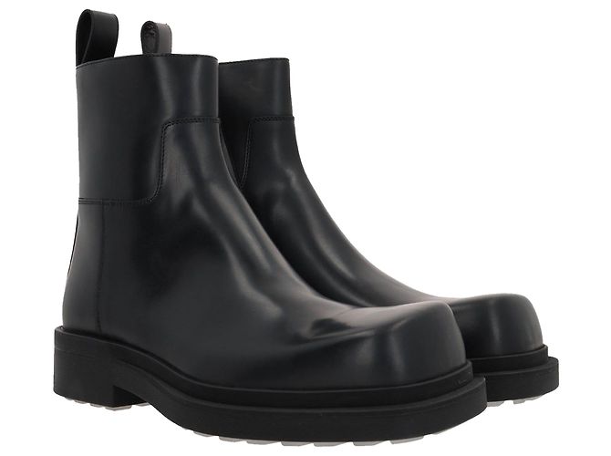 Stivaletti Ben di Bottega Veneta Nero - vista 2