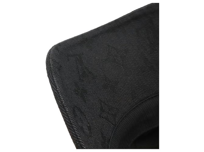 Cappellino da baseball in cotone Monogram Louis Vuitton Nero - vista 6