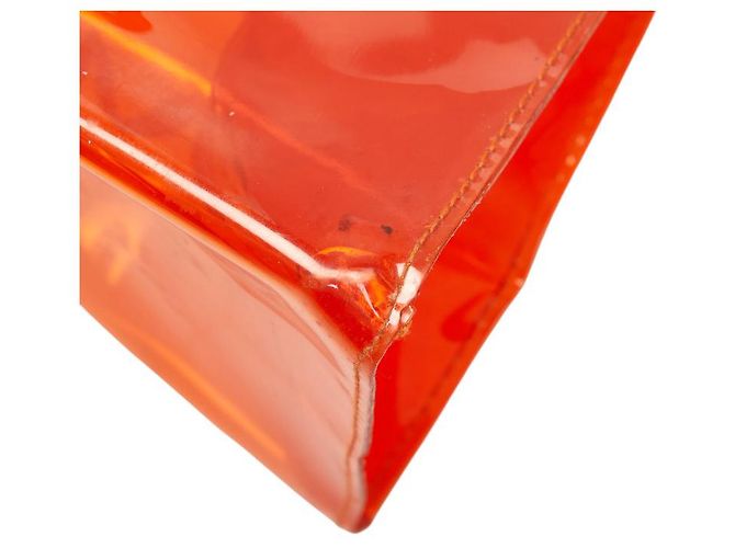 Hermès Vinyl Kelly Handtasche Orange - Ansicht 6