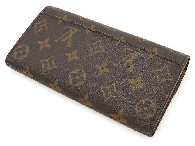Portafoglio Lungo Sarah Monogram Louis Vuitton Marrone - vista 2