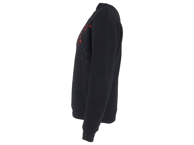 Twist Pull en coton noir avec monogramme brodé Louis Vuitton - vue 2