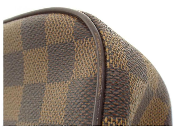 Borsa a Spalla Damier Abbesses di Louis Vuitton Marrone - vista 3