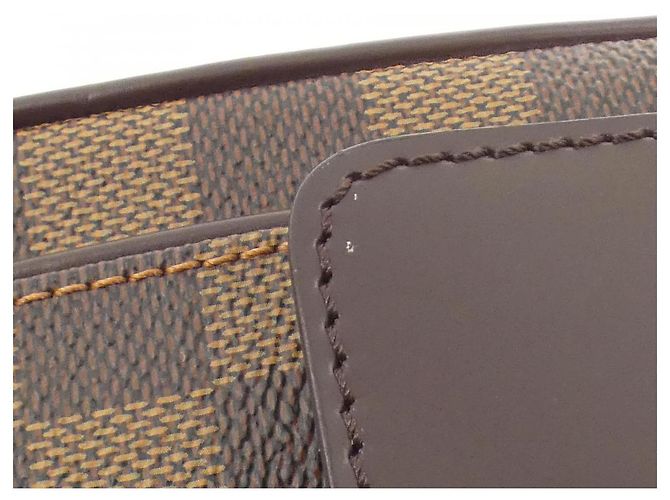 Borsa a Spalla Damier Abbesses di Louis Vuitton Marrone - vista 5