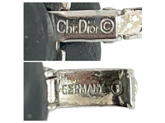 Collana Christian Dior Argento Metallico - vista 3