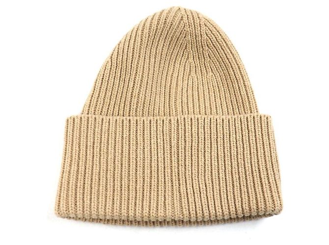 Gorro de lana LV Louis Vuitton Castaño Beige - vista 2