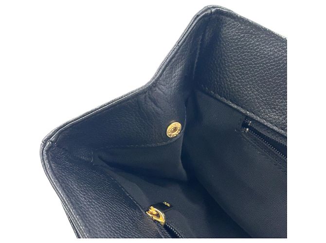 Chanel Leder Executive Tote Bag Schwarz - Ansicht 10