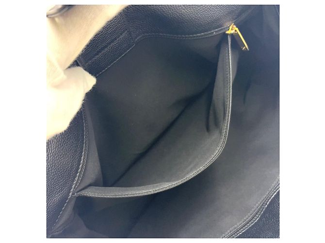 Chanel Leder Executive Tote Bag Schwarz - Ansicht 6