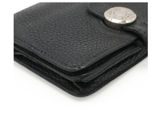 Hermès Estuche compacto para monedas Dogon de Hermes Negro - vista 3