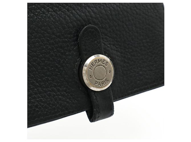 Hermès Estuche compacto para monedas Dogon de Hermes Negro - vista 4