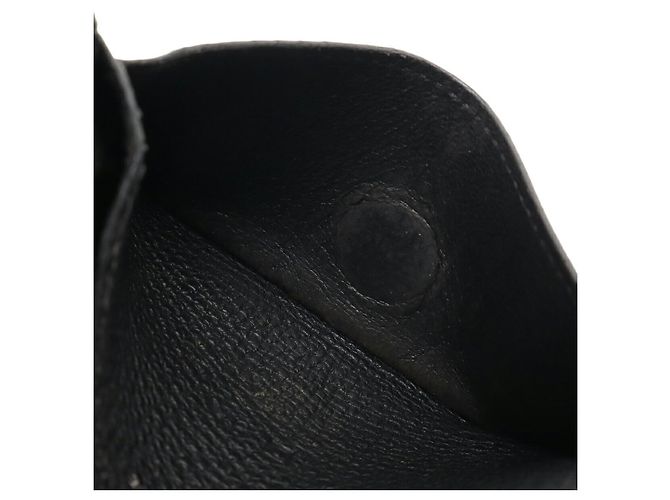 Hermès Estuche compacto para monedas Dogon de Hermes Negro - vista 9