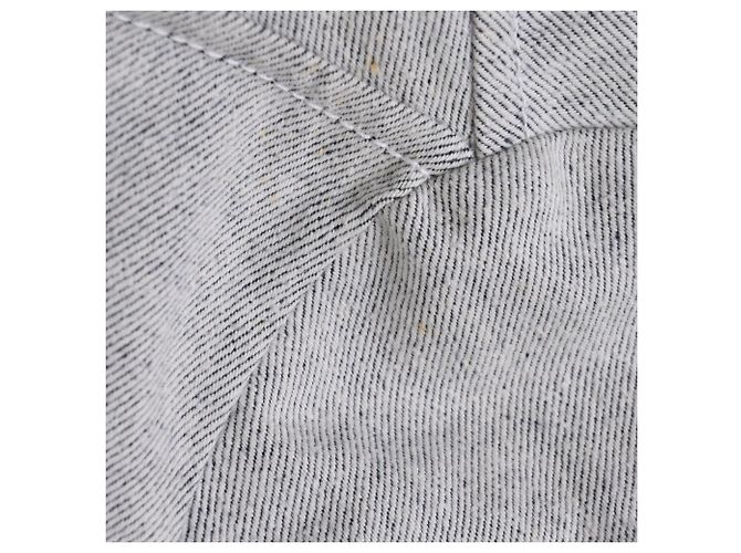 Vestido Mini A-Line Hermès en Algodón Blanco Crudo - vista 6
