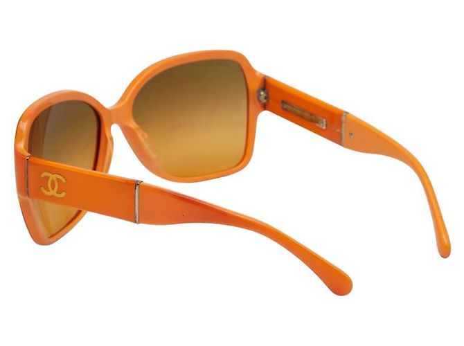 Timeless Gafas de sol Chanel Coco Mark Naranja - vista 2