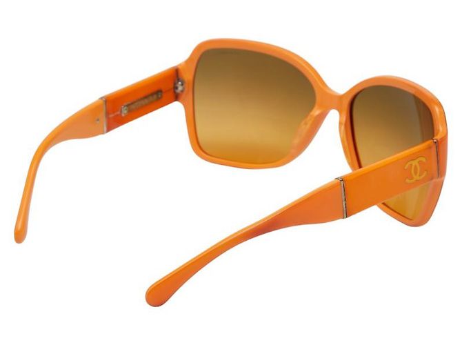 Timeless Gafas de sol Chanel Coco Mark Naranja - vista 3