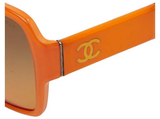 Timeless Gafas de sol Chanel Coco Mark Naranja - vista 4