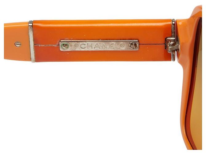Timeless Gafas de sol Chanel Coco Mark Naranja - vista 5