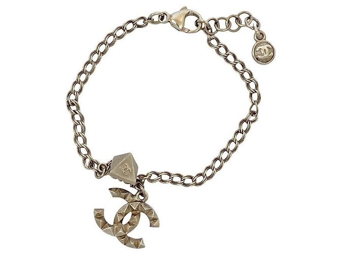 Chanel Coco Mark Armband Silber Metallisch - Ansicht 5