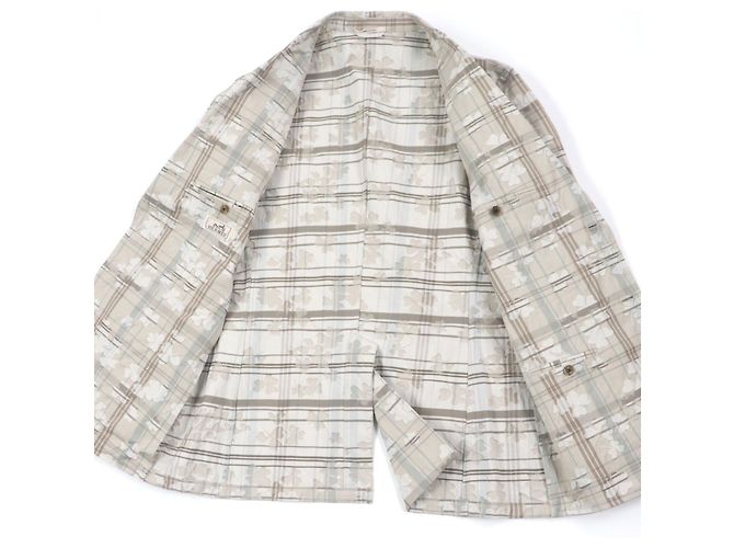 Giacca in cotone Hermès Beige - vista 4