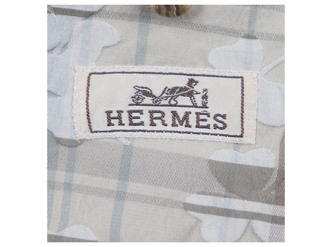 Giacca in cotone Hermès Beige - vista 7