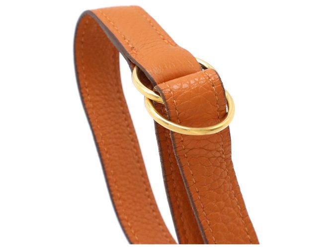 Borsa a vita 2 in 1 Dogon Togo di Hermès Arancione - vista 5