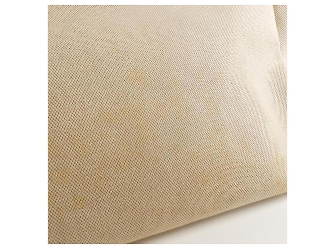 Borsa Herbag Cabas Toile Ash di Hermès Marrone Beige - vista 5
