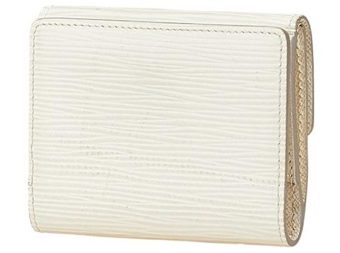 Monedero de cuero Epi Ludlow de Louis Vuitton Blanco - vista 2