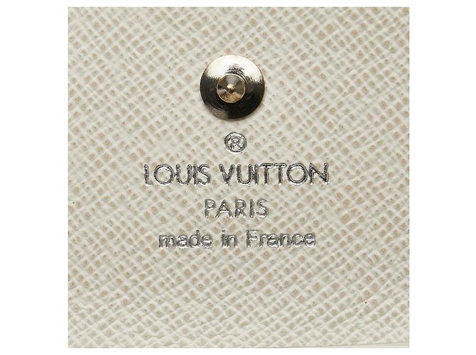 Monedero de cuero Epi Ludlow de Louis Vuitton Blanco - vista 5