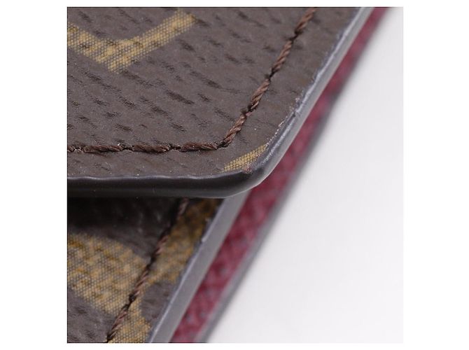 Portafoglio Trifold Monogram Victorine Louis Vuitton Marrone - vista 10