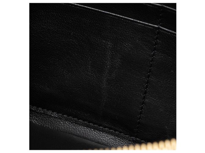 Saint Laurent Matelassé Lammleder Monogramm Sulpice Kettenbörse Schwarz - Ansicht 9
