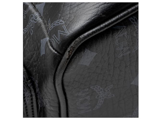MCM Visetos Studded Stark Medium Rucksack Schwarz - Ansicht 8