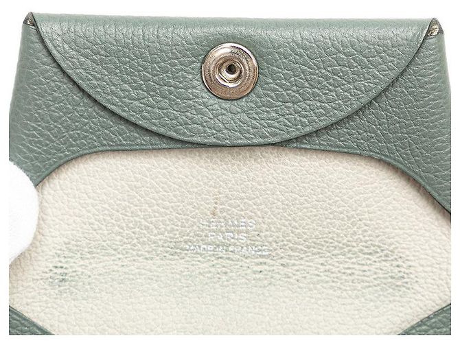 Hermès Hermes Bastia Evercolor Coin Case Grey - view 9