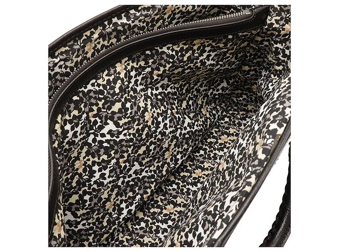 Céline Borsa a mano Boogie in pelle e denim Celine Nero - vista 5