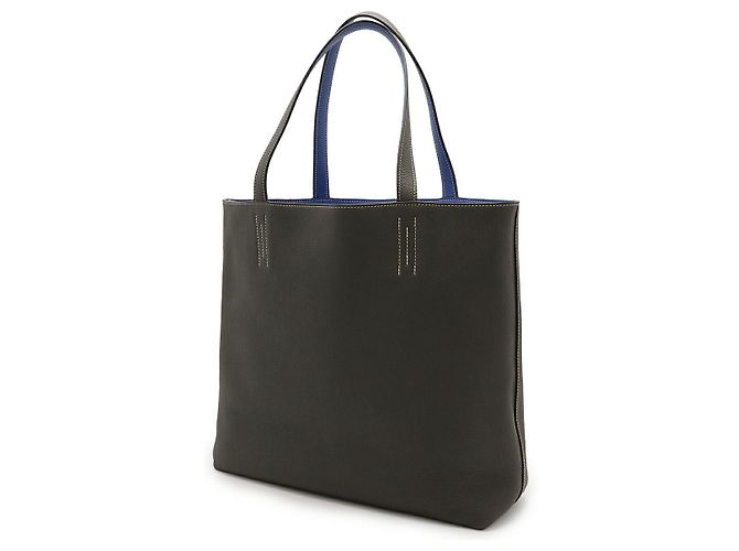 Bolso tote reversible Double Sens 36 de Hermès Azul - vista 2