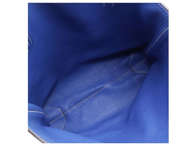 Bolso tote reversible Double Sens 36 de Hermès Azul - vista 5
