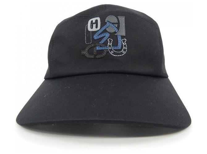 Hermès Gorra Hermes H251006N Negro - vista 2