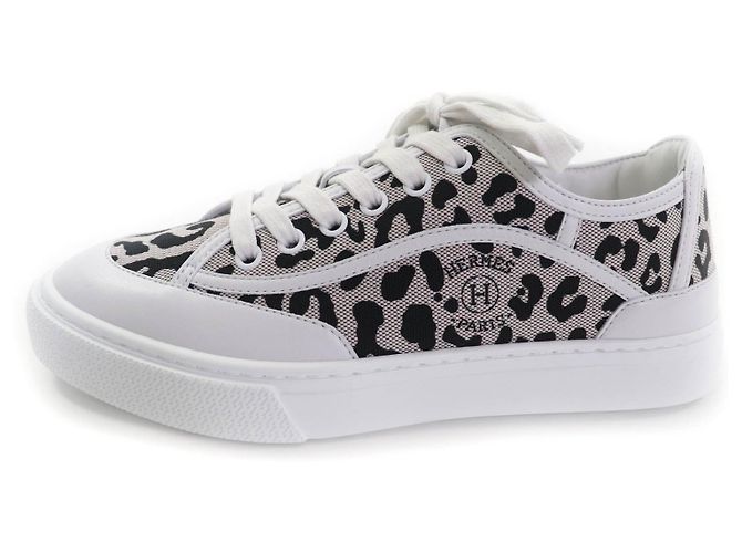 Sneakers Amplime Toile H di Hermès Bianco - vista 5