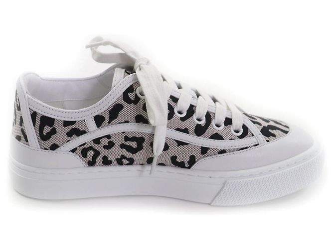 Sneakers Amplime Toile H di Hermès Bianco - vista 6