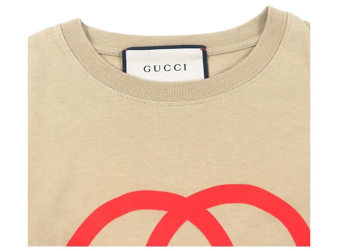 Camiseta de algodón Gucci Castaño - vista 2