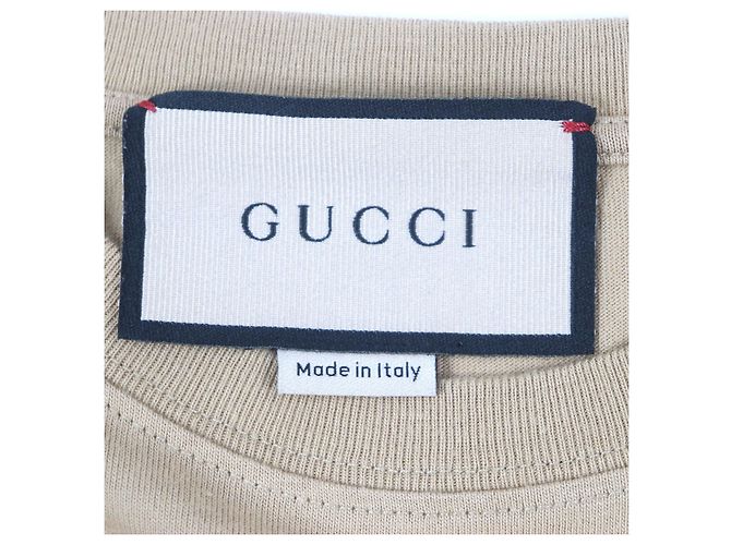Camiseta de algodón Gucci Castaño - vista 4