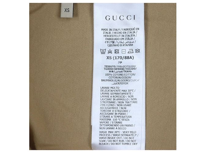 Camiseta de algodón Gucci Castaño - vista 6
