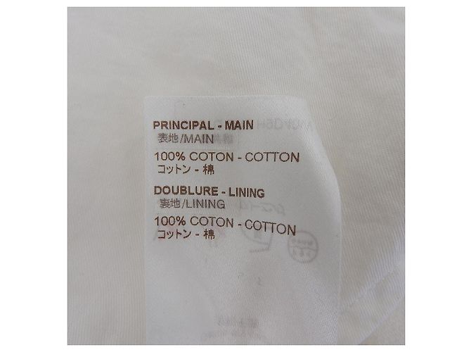 Calça de denim de algodão com logo LV da Louis Vuitton Branco - vista 6