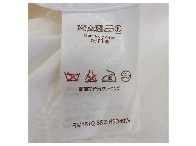 Calça de denim de algodão com logo LV da Louis Vuitton Branco - vista 8