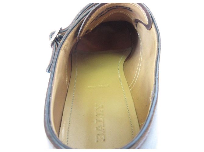 Chaussures de ville en cuir à double boucle Bally - vue 6