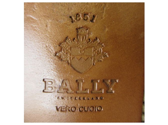 Chaussures de ville en cuir à double boucle Bally - vue 8