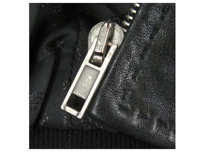 Dolce & Gabbana Chaqueta de cuero de cordero Dolce&Gabbana Negro - vista 5