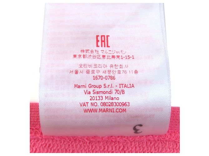 Sweatshirt Marni FLJE0179P1 Pink - Ansicht 11