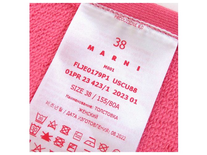 Sweatshirt Marni FLJE0179P1 Pink - Ansicht 8