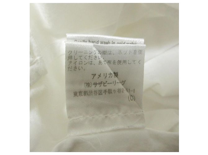 Autre Marque Merlette Langes Ausgestelltes Kleid Weiß - Ansicht 10
