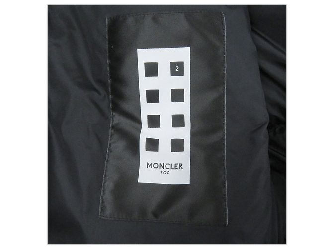 Abrigo 2 en 1 Moncler Genius 2 1952 Valextra de plumas Negro - vista 10