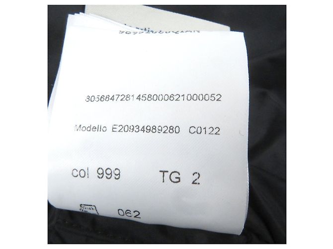 Abrigo 2 en 1 Moncler Genius 2 1952 Valextra de plumas Negro - vista 14