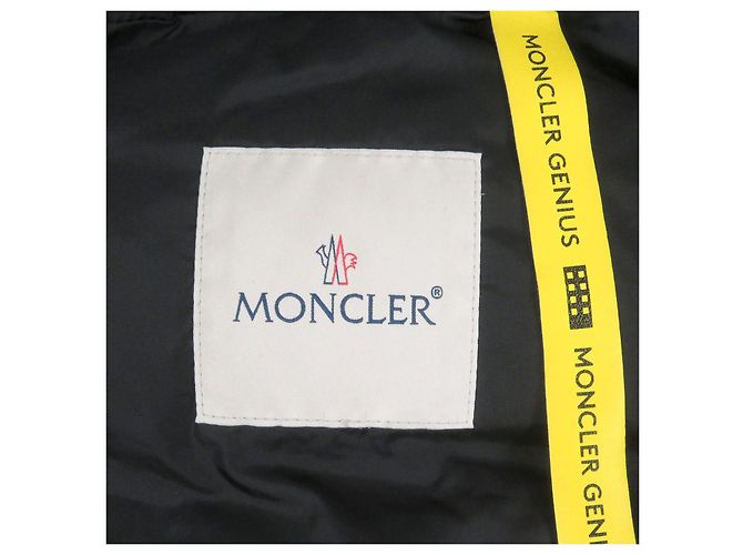 Abrigo 2 en 1 Moncler Genius 2 1952 Valextra de plumas Negro - vista 9